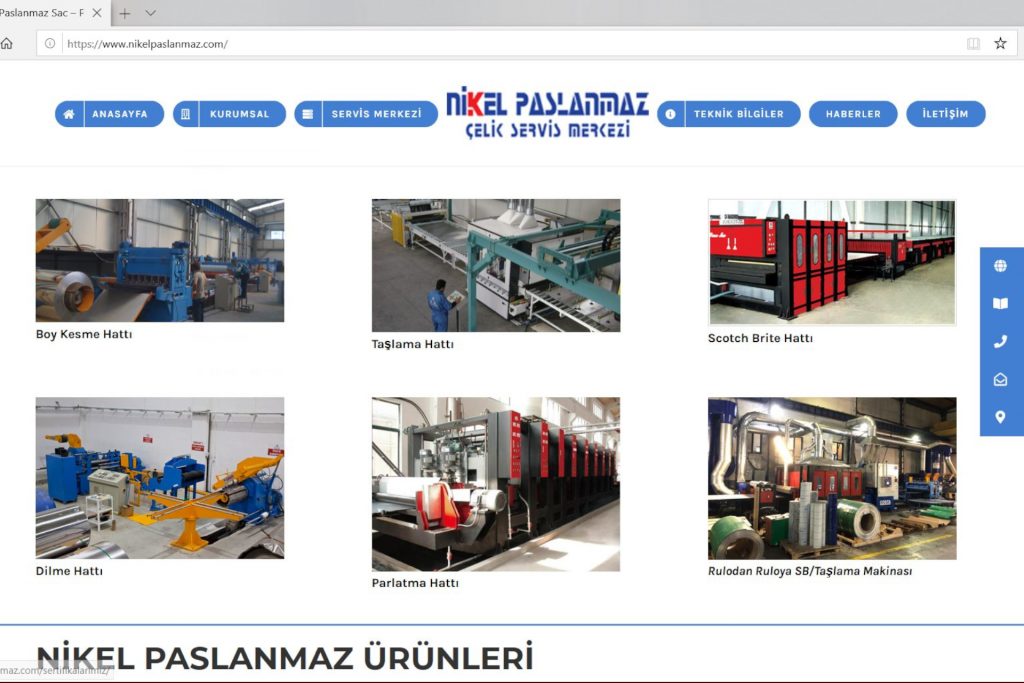 Nikel Paslanmaz Çelik